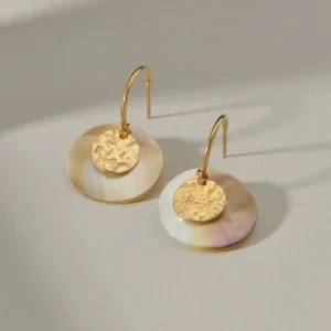 Boucles d'Oreilles en Nacre