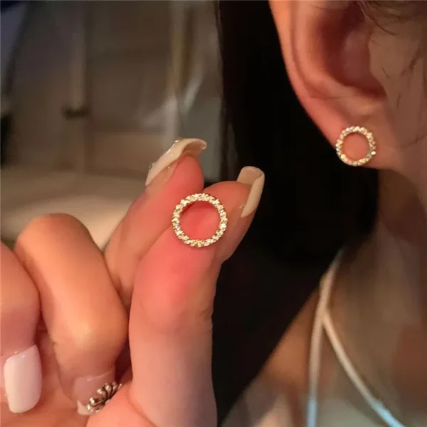 Boucles d'Oreilles strass