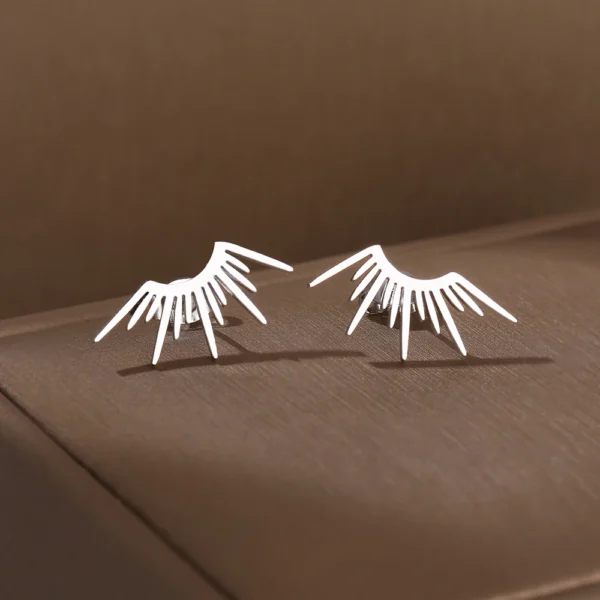 Boucles d'oreilles acier inoxydable – Image 3