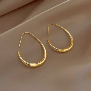 Boucles d'oreilles ovales